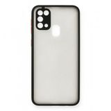 Samsung Galaxy M31 Kılıf Arkası Buzlu Montreal Silikon Kapak