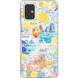 Samsung Galaxy M31s Uyumlu La Dolce Vita İtalyan Rüyası Baskılı Silikon Kılıf