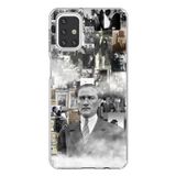 Samsung Galaxy M31s Uyumlu Mustafa Kemal Atatürk Kolaj Baskılı Silikon Kılıf