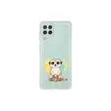 Samsung Galaxy M32 ile Uyumlu Splash Mirket Tasarımlı Slimfit Şeffaf Silikon Kılıf