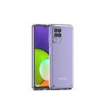 Samsung Galaxy M32 Kılıf Kamera Çıkıntılı Şeffaf Darbe Emici Sert Silikon Kapak Coss