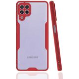 Samsung Galaxy M32 Kılıf Kamera Korumalı Ultra İnce Buzlu Mat Renkli Silikon Kapak Parfe