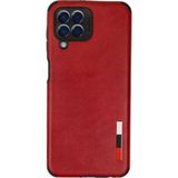 Samsung Galaxy M33 Kılıf Loop Deri Silikon - KIRMIZI-(5796)