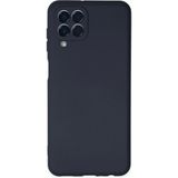 Samsung Galaxy M33 Kılıf Nano Içi Kadife Silikon - LACIVERT-(5796)