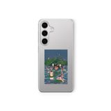 Samsung Galaxy M34 5G ile Uyumlu Assian Girl Tasarım Baskılı Şeffaf Kılıf 1