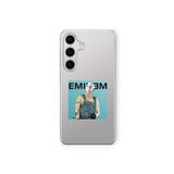 Samsung Galaxy M34 5G ile Uyumlu Eminem Tasarım Baskılı Şeffaf Kılıf 1