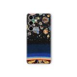 Samsung Galaxy M34 5G ile Uyumlu Gezegen Tasarım Baskılı Şeffaf Kılıf