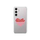 Samsung Galaxy M34 5G ile Uyumlu Girl Power Tasarım Baskılı Şeffaf Kılıf