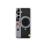Samsung Galaxy M34 5G ile Uyumlu Leica Kamera 4 Tasarım Baskılı Şeffaf Kılıf