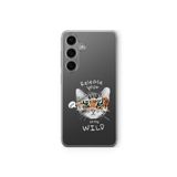 Samsung Galaxy M34 5G ile Uyumlu Little Wild Tasarım Baskılı Şeffaf Kılıf