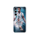 Samsung Galaxy M34 5G ile Uyumlu Messi Temalı Tasarım Baskılı Şeffaf Kılıf 3
