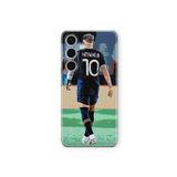 Samsung Galaxy M34 5G ile Uyumlu Neymar Temalı Tasarım Baskılı Şeffaf Kılıf 2
