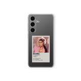 Samsung Galaxy M34 5G ile Uyumlu Nicki Minaj Minimalist Poster Tasarım Baskılı Şeffaf Kılıf
