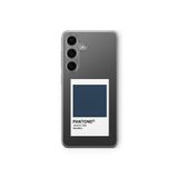 Samsung Galaxy M34 5G ile Uyumlu Pantone Nautilus Tasarım Baskılı Şeffaf Kılıf