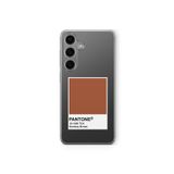 Samsung Galaxy M34 5G ile Uyumlu Patone Bombay Brown Tasarım Baskılı Şeffaf Kılıf