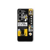 Samsung Galaxy M34 5G ile Uyumlu Peaceminusone Tasarım Baskılı Şeffaf Kılıf