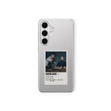 Samsung Galaxy M34 5G ile Uyumlu Sherlock Poster Tasarım Baskılı Şeffaf Kılıf