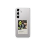 Samsung Galaxy M34 5G ile Uyumlu Shrek Poster Tasarım Baskılı Şeffaf Kılıf