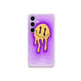 Samsung Galaxy M34 5G ile Uyumlu Smile Face Tasarım Baskılı Şeffaf Kılıf