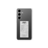 Samsung Galaxy M34 5G ile Uyumlu Taylor Swift 1989 Albüm Fişi Tasarım Baskılı Şeffaf Kılıf