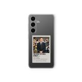 Samsung Galaxy M34 5G ile Uyumlu The Wolf of Wall Street Poster Tasarım Baskılı Şeffaf Kılıf