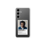 Samsung Galaxy M34 5G ile Uyumlu XXXTentacion Minimalist Poster Tasarım Baskılı Şeffaf Kılıf