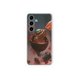 Samsung Galaxy M34 5G ile Uyumlu Yoda Tasarım Baskılı Şeffaf Kılıf