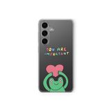 Samsung Galaxy M34 5G ile Uyumlu You Are Important Tasarım Baskılı Şeffaf Kılıf