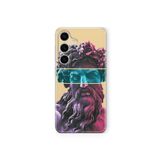 Samsung Galaxy M34 5G ile Uyumlu Zeus Statue Tasarım Baskılı Şeffaf Kılıf