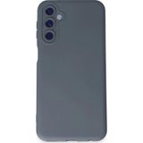 Samsung Galaxy M34 5g Kılıf Nano Içi Kadife Silikon - GRI-(5796)
