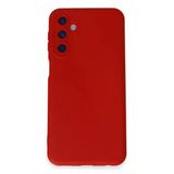 Samsung Galaxy M34 5G Kılıf Nano İçi Kadife Silikon - Kırmızı