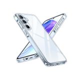Samsung Galaxy M34 Kılıf Kamera Çıkıntılı Korumalı Renksiz Yumuşak Şeffaf Silikon Kapak