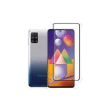 Samsung Galaxy M51 Ekran Koruyucu Kırılmaya Dayanıklı Cam Koruyucu /Muzy-5D- Siyah