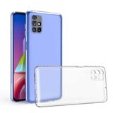 Samsung Galaxy M51 Kapak Kamera Korumalı Süper Silikon Şeffaf Kılıf