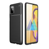Samsung Galaxy M51 Kılıf Focus Karbon Silikon Kılıf