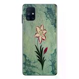 Samsung Galaxy M51 Uyumlu Çiçek Deseni Baskılı Silikon Kılıf