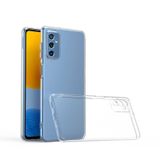 Samsung Galaxy M52 5G Kılıf Şeffaf Silikon Kamera Korumalı