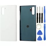 Samsung Galaxy Note 10 Sm-N970 Uyumlu Arka Pil Kapağı Beyaz + Tamir Seti