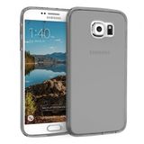 Samsung Galaxy Note 5 Edge Kilif Soft Silikon Seffaf-Siyah Arka Kapak