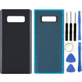 Samsung Galaxy Note 8 Sm-N950f Uyumlu Arka Pil Kapağı Siyah + Tamir Seti