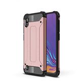 Samsung Galaxy Note 9 ile uyumlu Çİft Katman Koruyucu Crash Military Tank Kılıf - Rose Gold