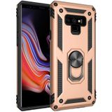 Samsung Galaxy Note 9 Kılıf Sofya Yüzüklü Standlı Zırhlı Silikon Kılıf