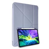 Samsung Galaxy P610 Tab S6 Lite 10.4 Kılıf Kalemlikli Mars Tablet Kılıfı - Açık MOR-(5796)