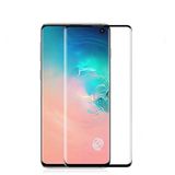 Samsung Galaxy S10 Plus Ekran Koruyucu Kavisli Full Yapışkanlı Tam Kaplayan Siyah