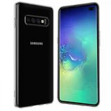 Samsung Galaxy S10 Plus Kılıf Uyumlu Darbeye Dayanıklı 2.0 Mm İnce Şeffaf Silikon Kapak