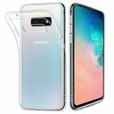 Samsung Galaxy S10E Kılıf Lüx Şeffaf Silikon Kılıf