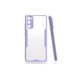 Samsung Galaxy S20 Fe Kılıf Kamera Korumalı Ultra Ince Buzlu Mat Renkli Silikon Kapak(Parfe)