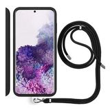 Samsung Galaxy S20 (G980F) Ip Askılı Silikon Kılıf Siyah