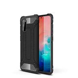 Samsung Galaxy S20 ile uyumlu Çİft Katman Koruyucu Crash Military Tank Kılıf - Siyah