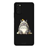 Samsung Galaxy S20 İle Uyumlu Siyah Forest Giant Desenli Silikon Kılıf